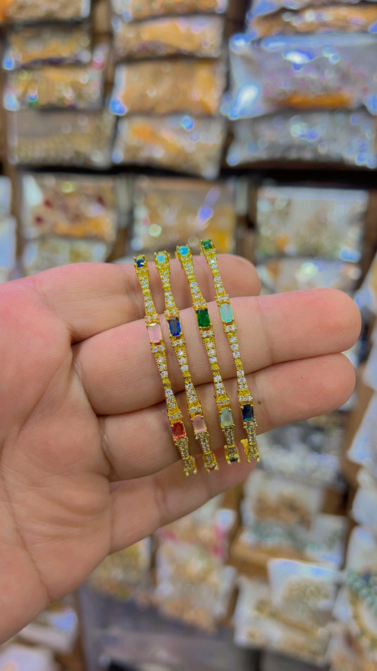 Ad zircone bangles (Bg33)