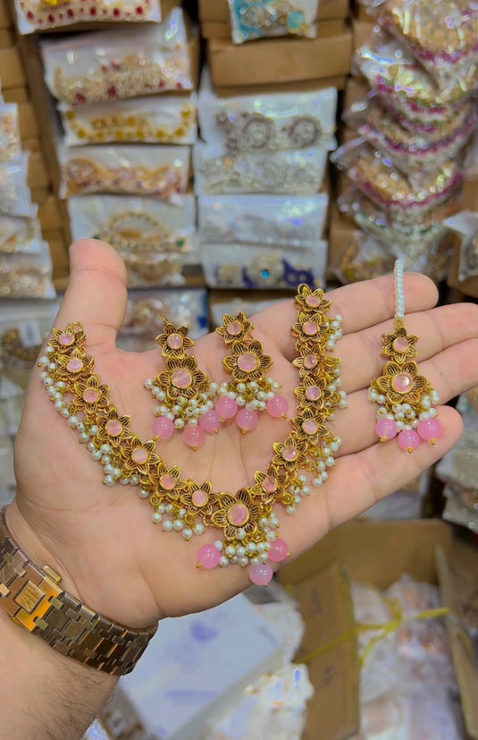 Rajwari style necklace set (Ns128)