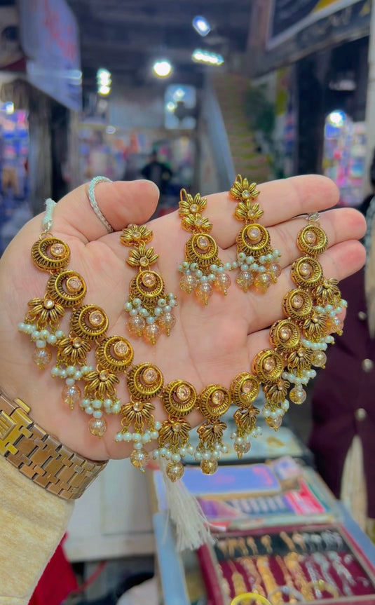 3d Turkish Necklace set (Ns168)