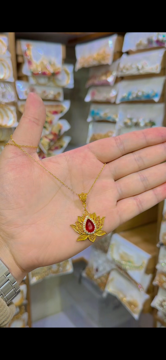 Gold plated Locket Chain(Ls117)