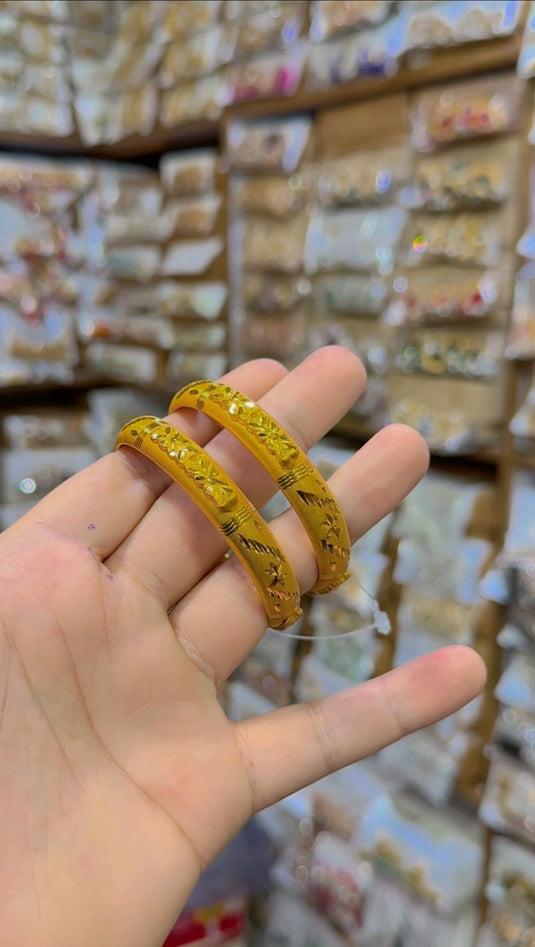 Gold plated Bangles(Bg150)