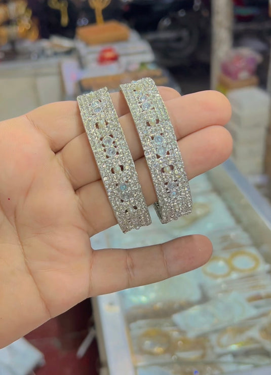 Zircone bangles (Bg117)