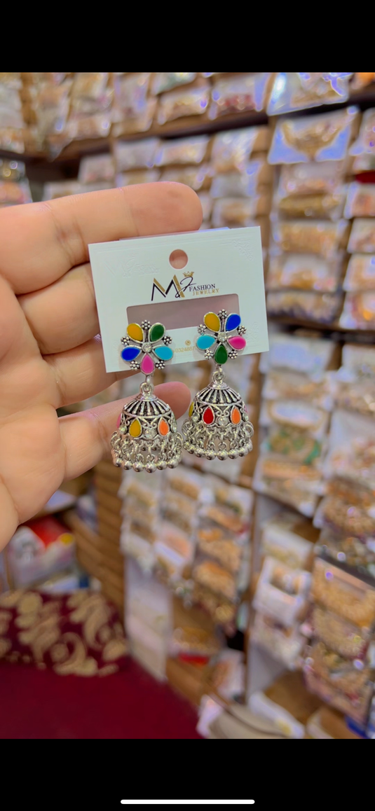 Oxidise Jhumki (Er042)