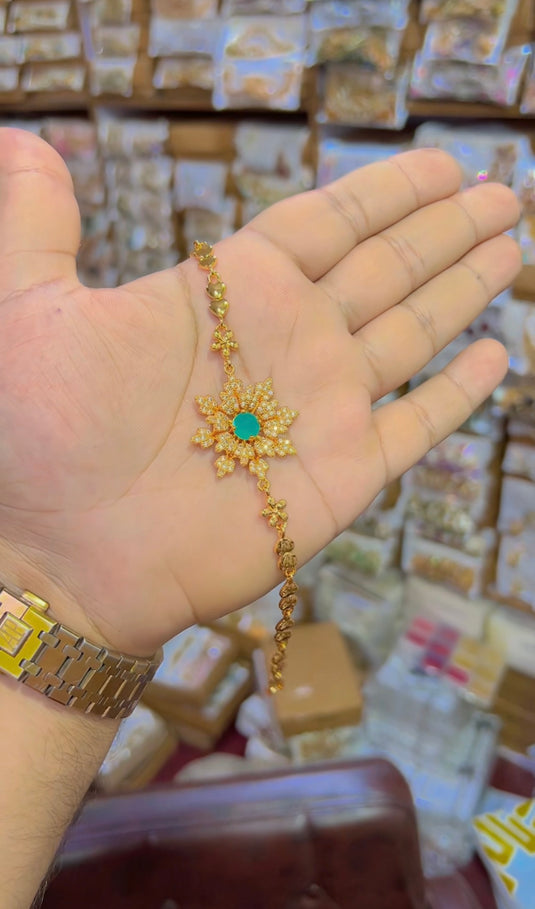 Gold plated breslate (Bs080)