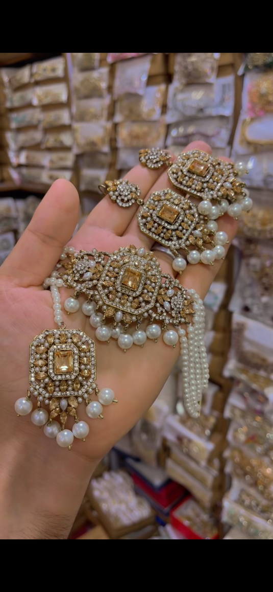 Zircone Chokar Set(Cs79)