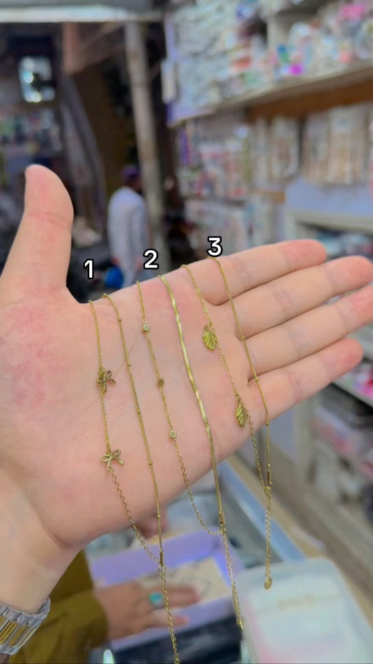 Stainless steel Bracelette+Anklet(Bs165)
