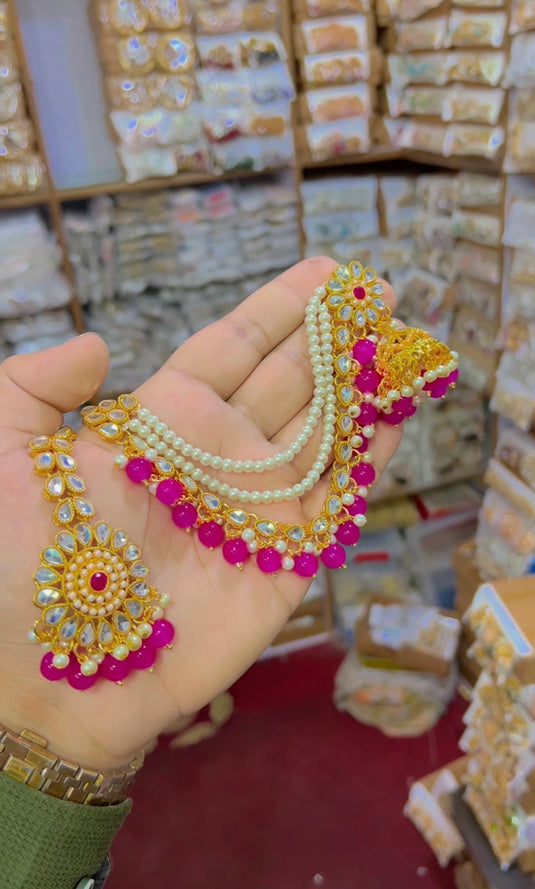 Kundan bindiya + sharay wali Jhumi (Bk21)