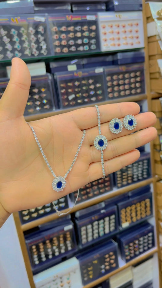 One Carrat Locket set + Bracelette(Ls072)