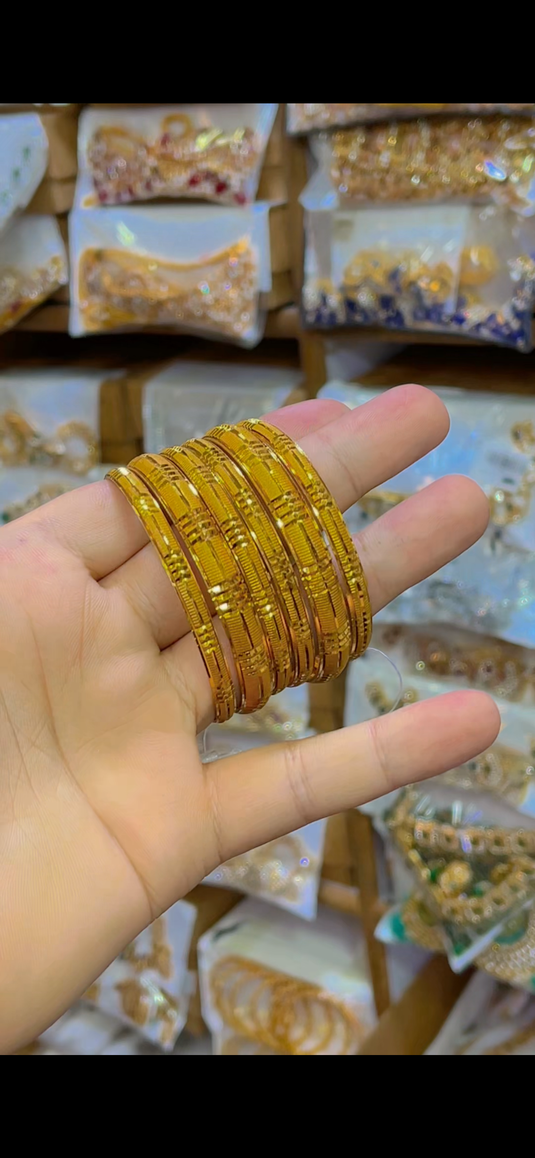 Gold plated Bangles(Bg074)