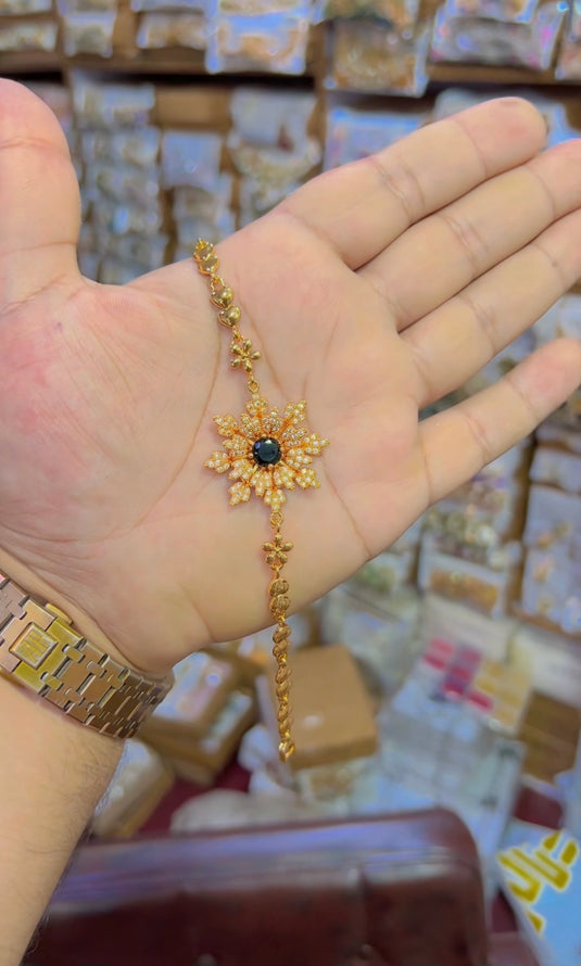 Gold plated breslate (Bs080)