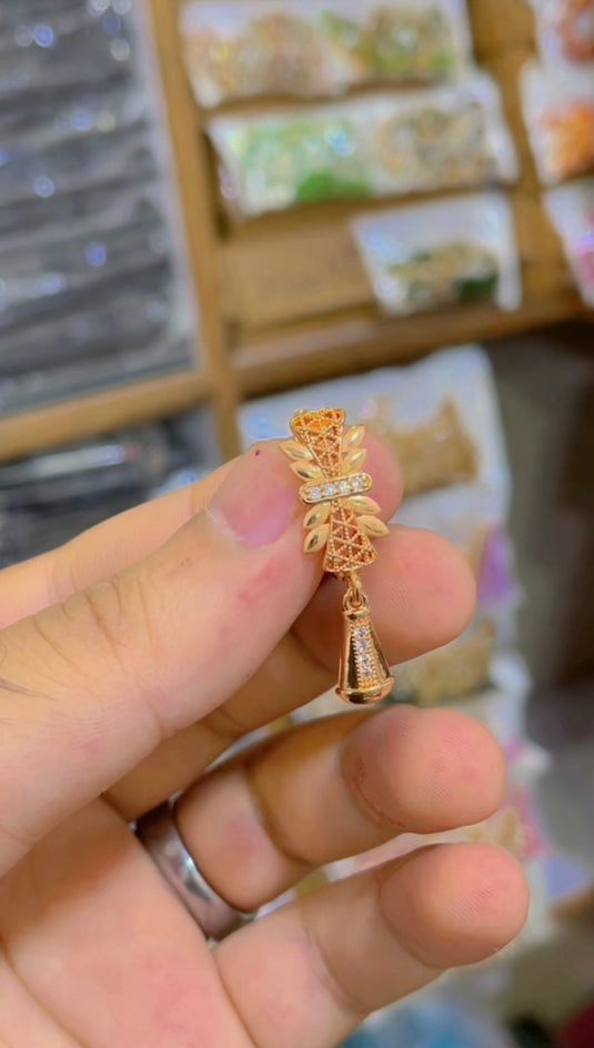 Gold plated D Bali(Db030)