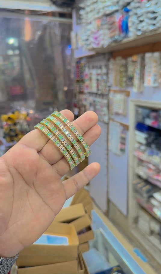 Zircone 4 pc bangles (Bg310)