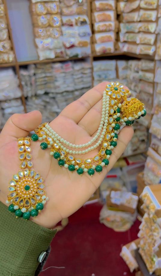 Kundan bindiya + sharay wali Jhumi (Bk21)