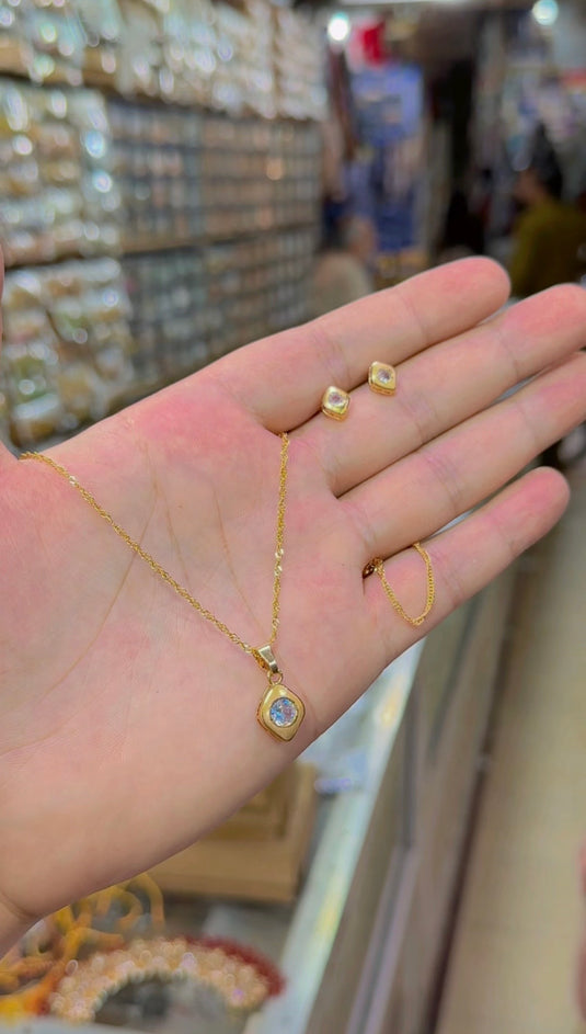 Gold plated Locket Set(Ls116)