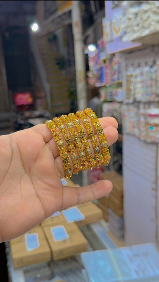 Casting (6pc) bangles (Bg392)