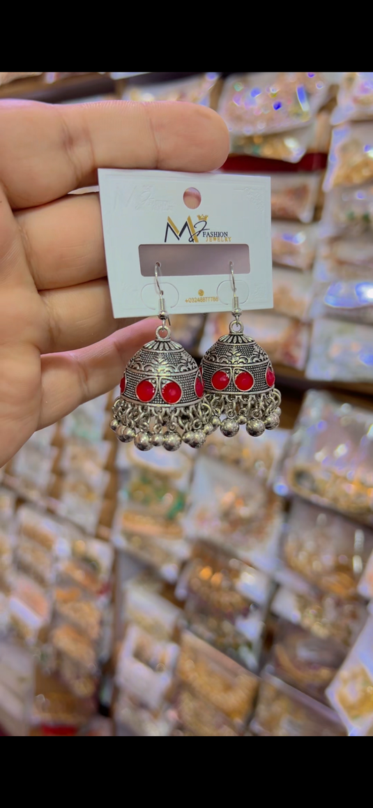 oxidise jhumki ( Er043)