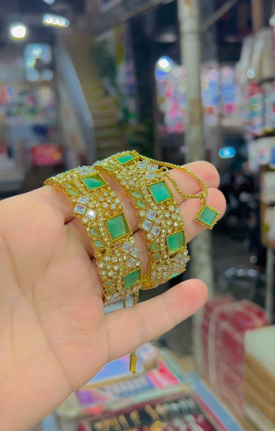 Zircone Openable Bangles (Bg186)