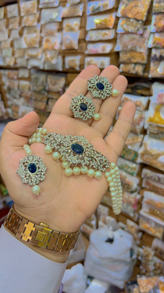 Zircone chokar set (Cs34)