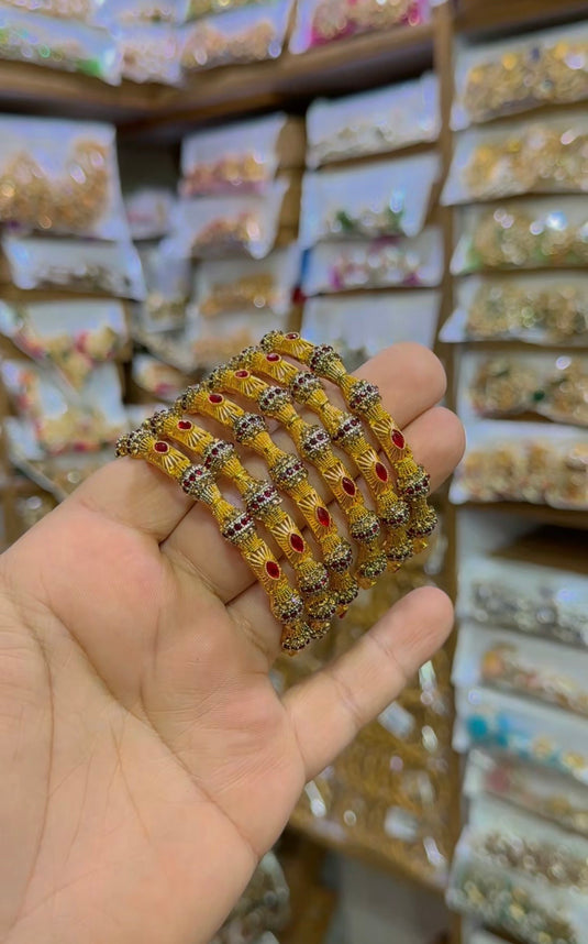 Casting Zircone bangles (6pc) (Bg205)