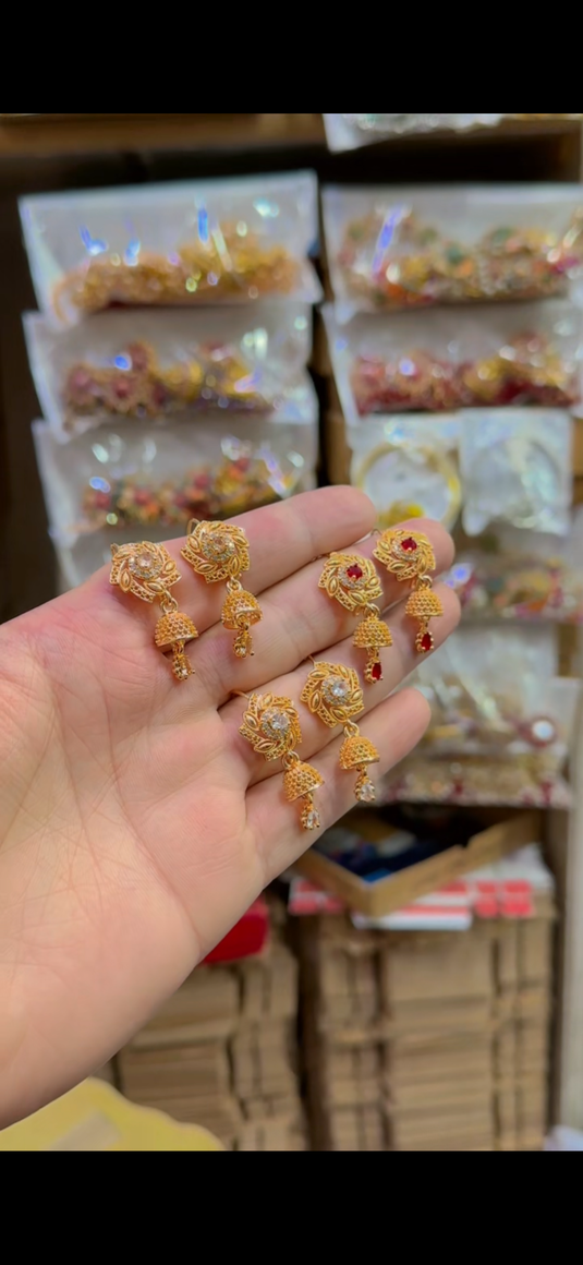 Gold plated Jhumki(Er115)