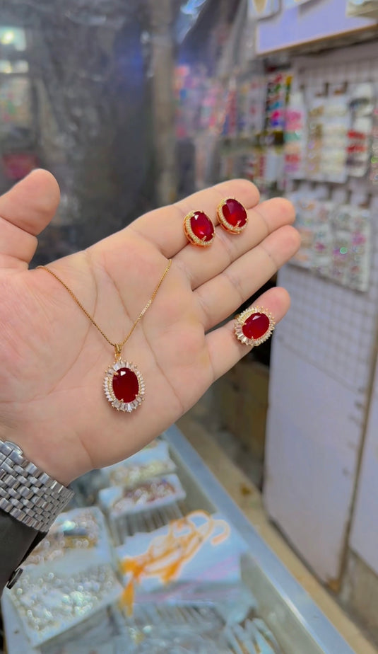 1 carat Locet set with adjustable ring (Rg241)