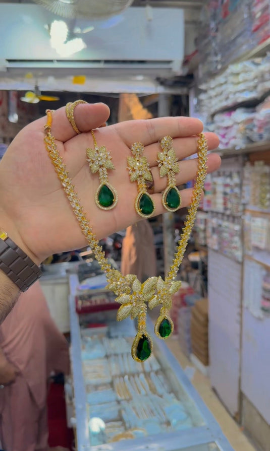1 carat (Ad) necklace set (Ns238)