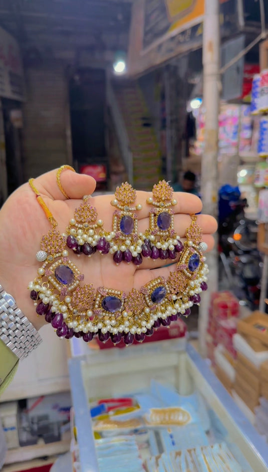 Turkish necklace set (Ns353)