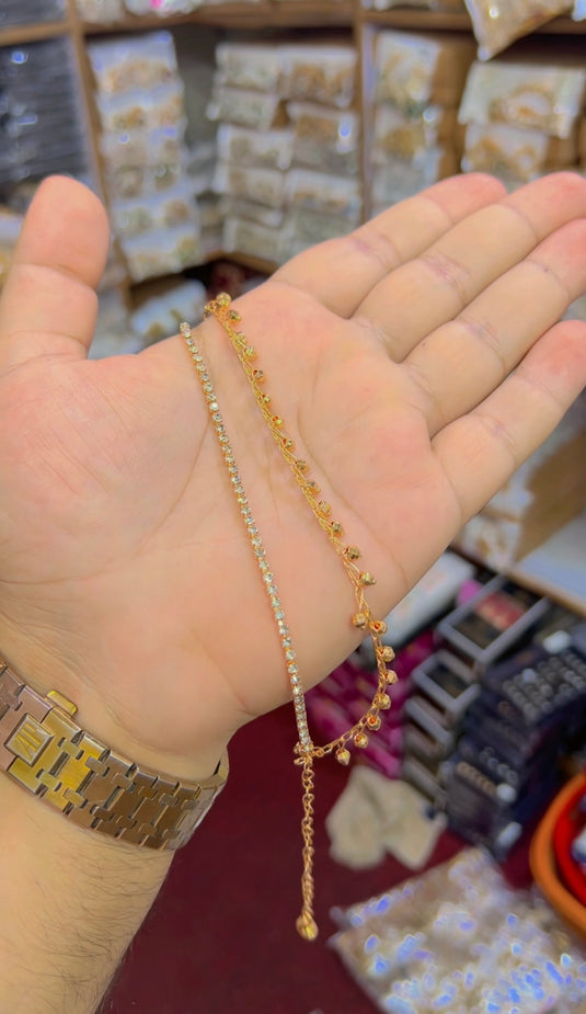 Gold plated pazaib (Ank04)