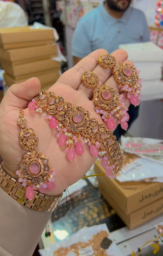 Zircone High quality chokar set (Cs69)