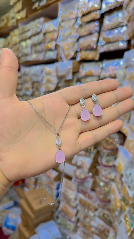 One Carrat Locket set(Ls110)
