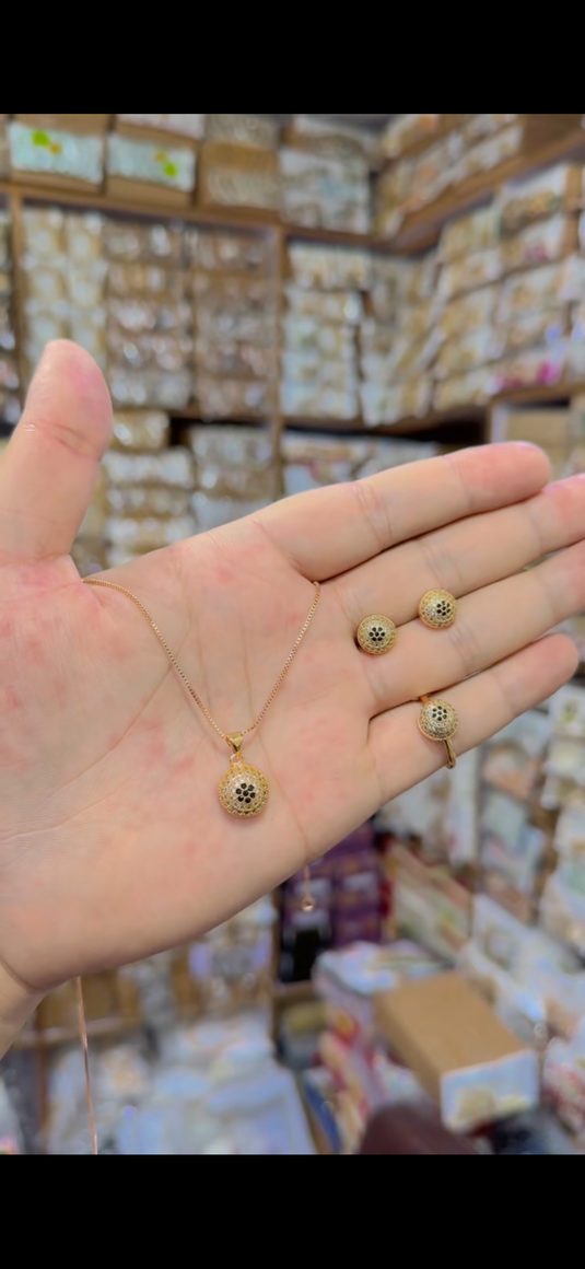 One Carrat Locket set(Ls125)