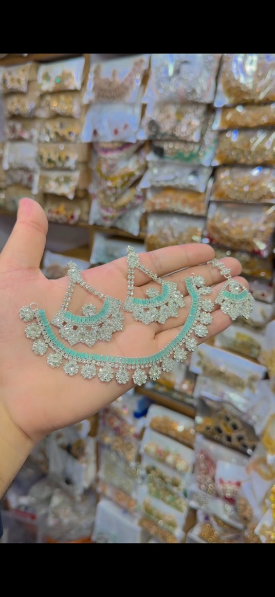 Zircone Necklace set(Ns137)