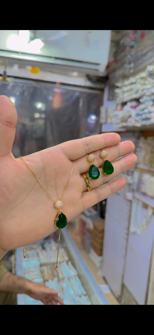 One Carrat Locket set(Ls243)