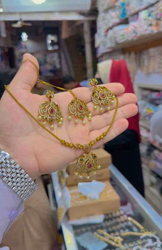 South indian necklace set (Ns192)