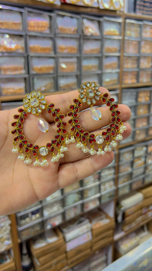Kundan earrings (Er030)