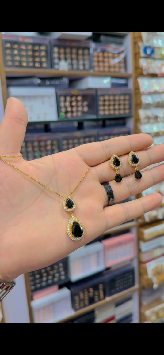 Gold plated Locket set(Ls181)
