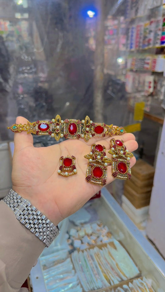 Turkish Full neck chokar set (Cs150) Very Good quality ❤️