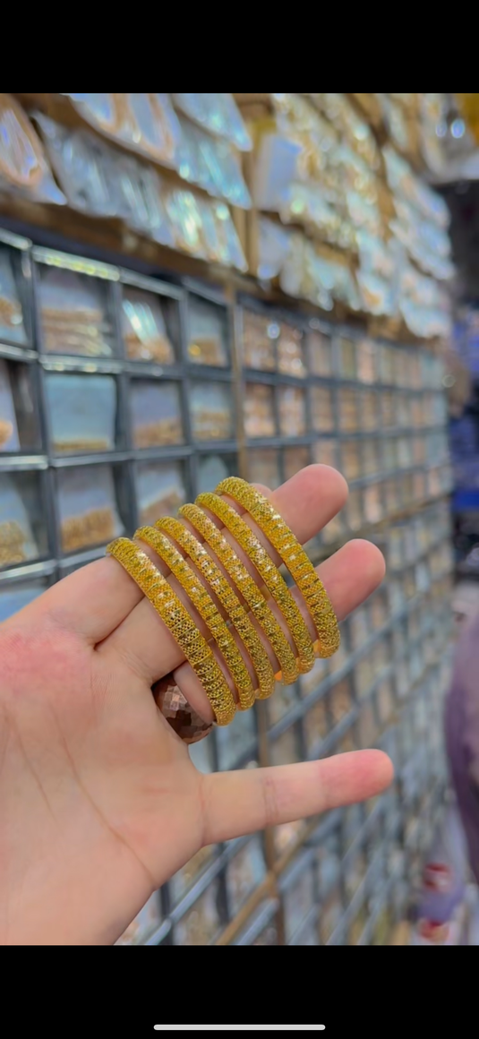 Gold plated Bangles(Bg373)