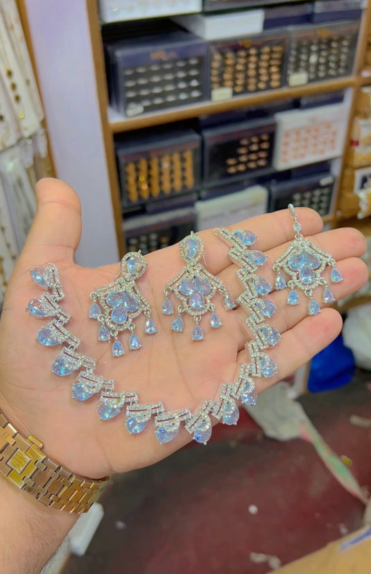 Zircone Necklace set (Ns143)