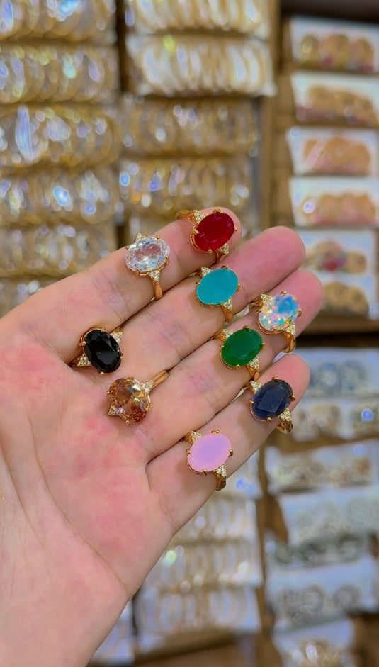 One Carrat Ring size Adjustable (Rg061)