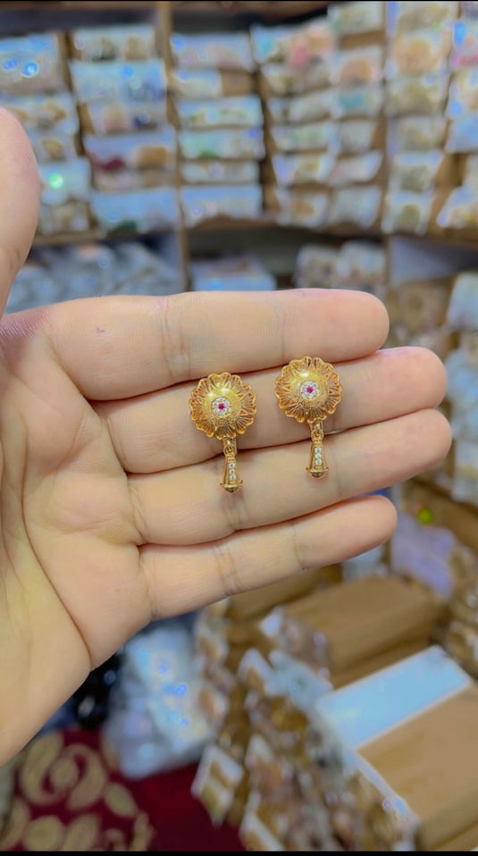 Gold plated D bali (Db037)