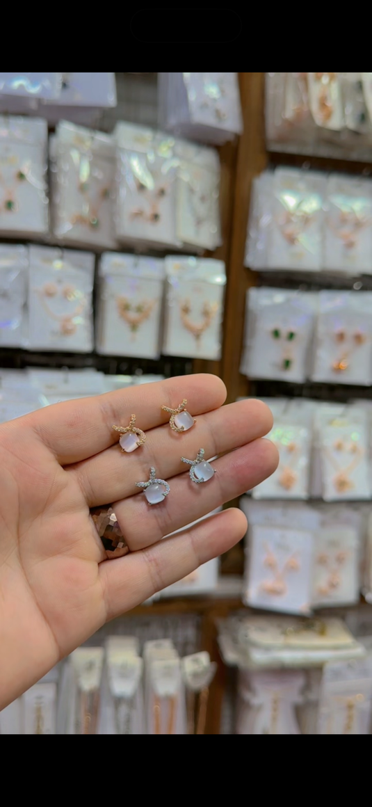 One Carrat Earrings(Er159)