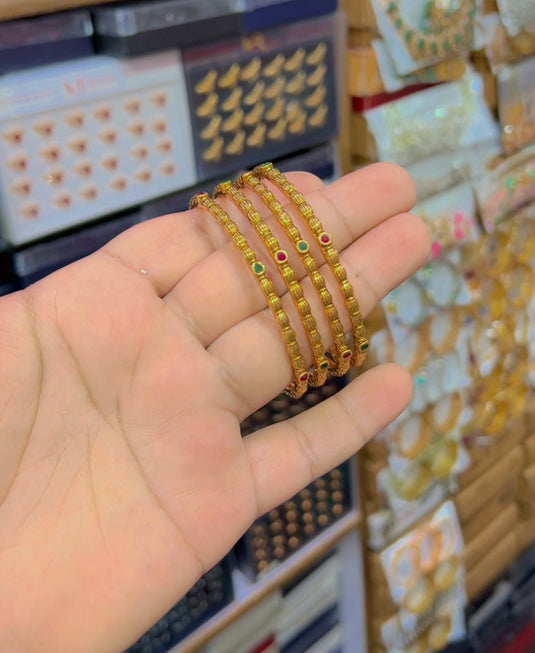 Rajwari 4 pc bangles (Bg114)