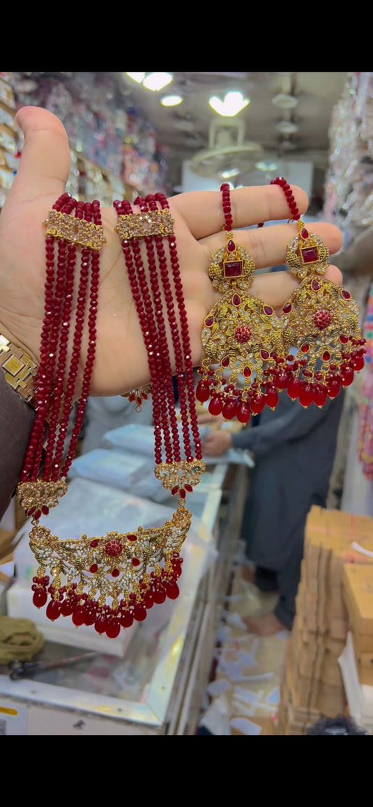 Full mala bridal set (Ns063)