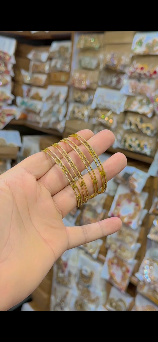 Gold plated Bangles(Bg159)