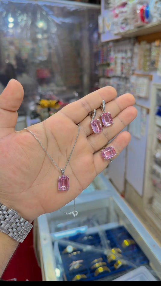 1 carat dublet locet set (Ls237)