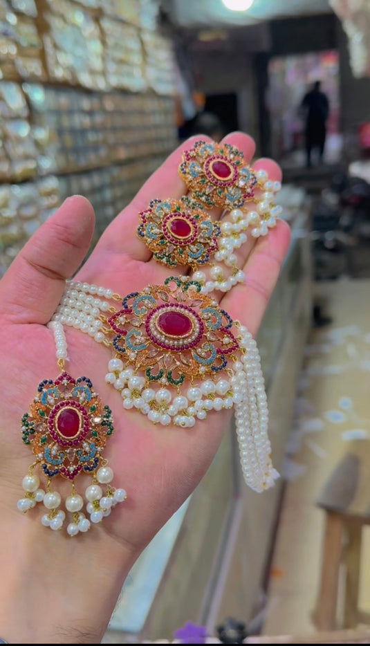 9 ratan Chokar set(Cs101)