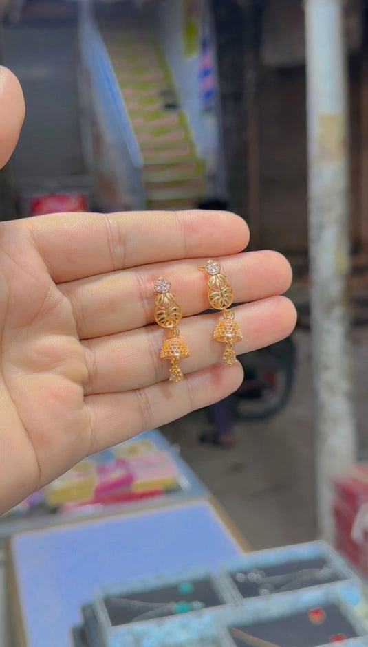 Gold plated D bali(Db44)