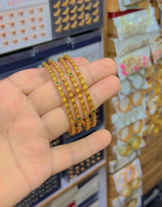 Rajwari 4 pc bangles (Bg114)