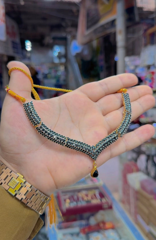 Sona polish very High quality necklace set (Ns182)